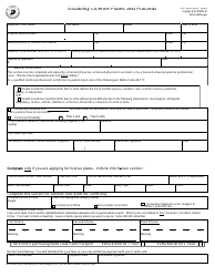 Form ITD3392 Disability License Plates and Placards - Idaho