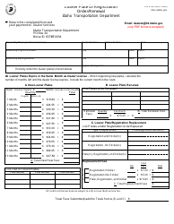 Document preview: Form ITD3169 Loaner Plate or Registration Order/Renewal - Idaho