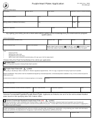 Document preview: Form ITD3398 Purple Heart Plates Application - Idaho