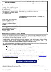 Form SRG1843 Permission/Exemption Request for Aoc Operators/Ncc/Spo - United Kingdom, Page 3