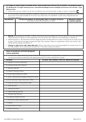 Form SRG2116 Application for Initial Approval of Training Organisations and Change to Course Approvals Under Easa Aircrew Regulation Annex VII - Part-Ora (Aeroplanes and Helicopters) - United Kingdom, Page 12