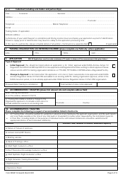Form SRG2116 Application for Initial Approval of Training Organisations and Change to Course Approvals Under Easa Aircrew Regulation Annex VII - Part-Ora (Aeroplanes and Helicopters) - United Kingdom, Page 2