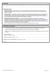 Form SRG2116 Application for Initial Approval of Training Organisations and Change to Course Approvals Under Easa Aircrew Regulation Annex VII - Part-Ora (Aeroplanes and Helicopters) - United Kingdom, Page 9