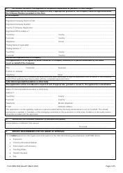 Form SRG1322 Application for Recognised Assessment Entity Status (Unmanned Aircraft Systems) - United Kingdom, Page 2