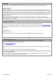 Form SRG1616 Model Aircraft Article 16 - Application - United Kingdom, Page 3