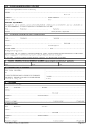 Form SRG1331 National Approved Training Organisations - (Gyroplanes) - United Kingdom, Page 2