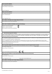 Form SRG1726NR Application for Certification or Validation Approval - United Kingdom, Page 3