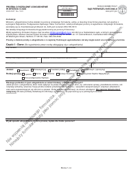 Form JD-ES-352P Ada Request for Reasonable Accommodation - Connecticut (Polish)