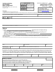 Document preview: Form JD-CL-167 Foreign Subpoena - Civil/Housing/Small Claims/Family - Connecticut