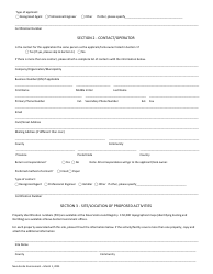 Petroleum Storage Tank Notification/Application for Approval - Nova Scotia, Canada, Page 2