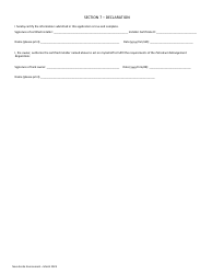 Petroleum Storage Tank 30 Day Completion of Work Form - Application for Installation/Removal/Alteration - Nova Scotia, Canada, Page 5