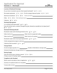 Application for Approval - Division 3 - Municipal - Nova Scotia, Canada, Page 11