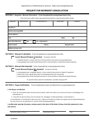 Form 06-191 Affidavit and Agreement for Reissuance of Warrant - Iowa, Page 2