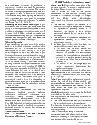 Form IA8824 (45-017) Like-Kind Exchange of Personal Property Worksheet - Iowa, Page 4