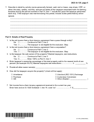 Form IA125 (41-187) Farm Tenancy Income Exclusion - Iowa, Page 5