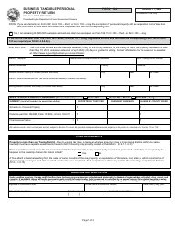 Document preview: Form 104 (State Form 10068) Business Tangible Personal Property Return - Indiana