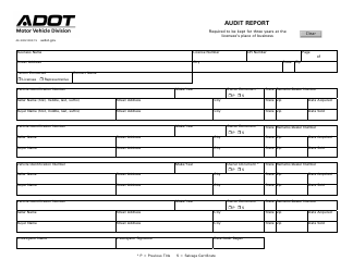 Form 46-3302 Audit Report - Arizona