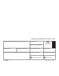 Document preview: Form IN-MSID (State Form 56965) Motorsports Investment District Income - Team - Indiana, 2023