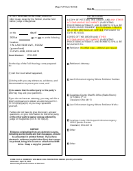 Form 10.01-H Domestic Violence Civil Protection Order Phone Number (Dvcpo) Ex Parte - Cuyahoga County, Ohio, Page 7