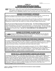 Form 10.01-T Modified Dating Violence Civil Protection Order - Cuyahoga County, Ohio, Page 6