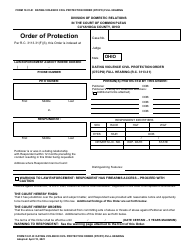 Form 10.01-R Dating Violence Civil Protection Order (Dtcpo) Full Hearing - Cuyahoga County, Ohio
