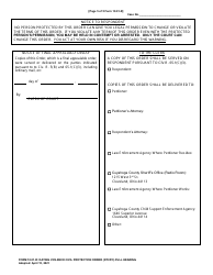 Form 10.01-R Dating Violence Civil Protection Order (Dtcpo) Full Hearing - Cuyahoga County, Ohio, Page 5