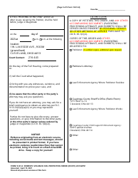 Form 10.01-Q Dating Violence Civil Protection Order (Dtcpo) Ex Parte - Cuyahoga County, Ohio, Page 5