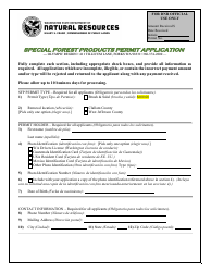 Special Forest Products Permit Application - Olympic Region - Washington, Page 2