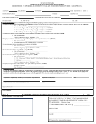 Document preview: Form LRU-5 Request for Temporary Adjustment to Salary for Employees Covered Under Npu Cba - Nevada