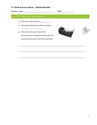 5th Grade Science Radon Student Booklet - New Hampshire, Page 2