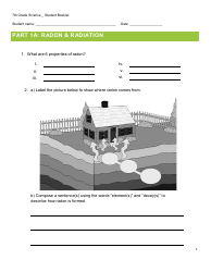 Document preview: 7th Grade Science Student Booklet - New Hampshire