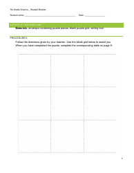 7th Grade Science Student Booklet - New Hampshire, Page 5