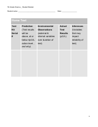 7th Grade Science Student Booklet - New Hampshire, Page 9