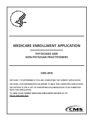 Document preview: Form CMS-855I Medicare Enrollment Application - Physicians and Non-physician Practitioners