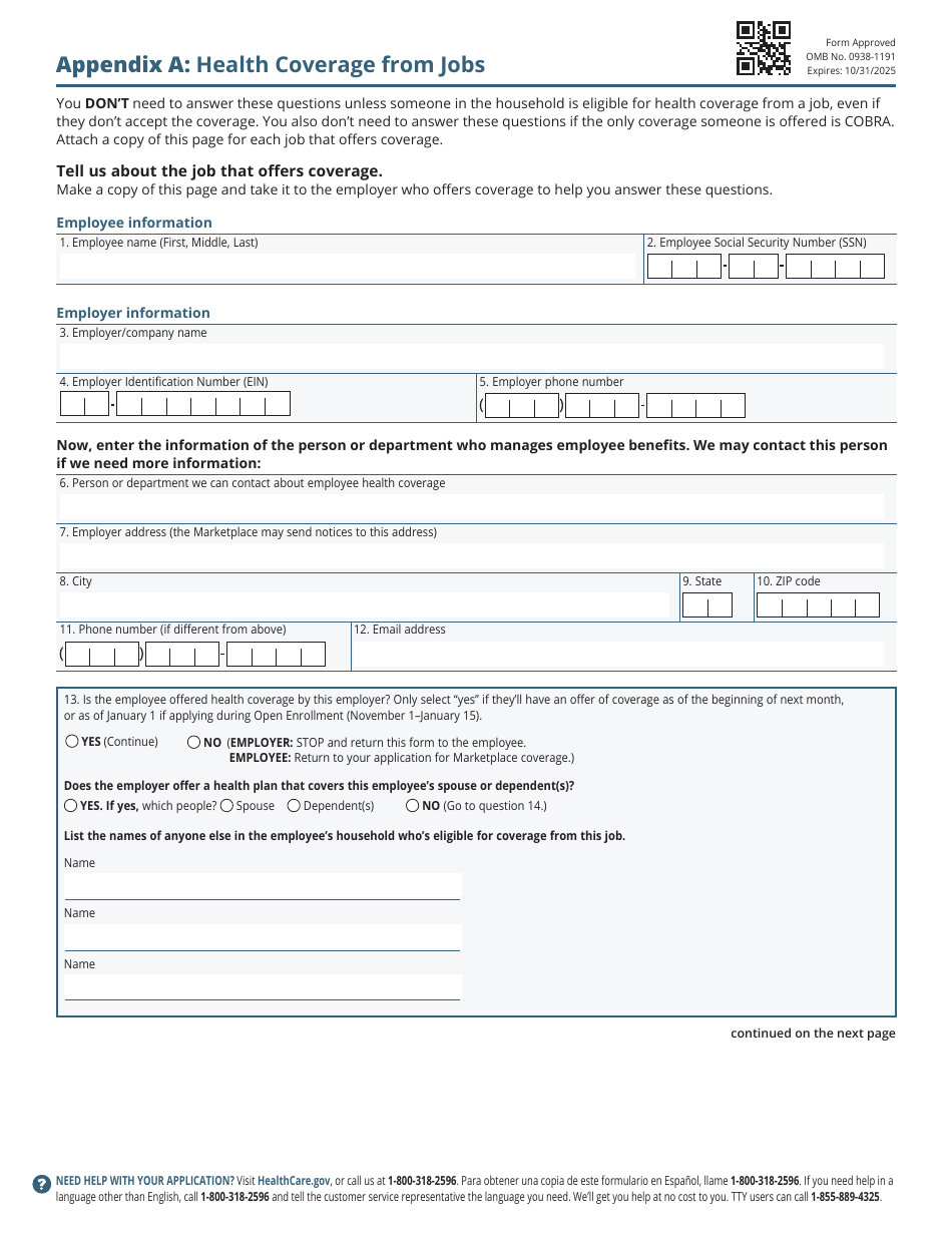 Application for Health Coverage  Help Paying Costs - Family, Page 13