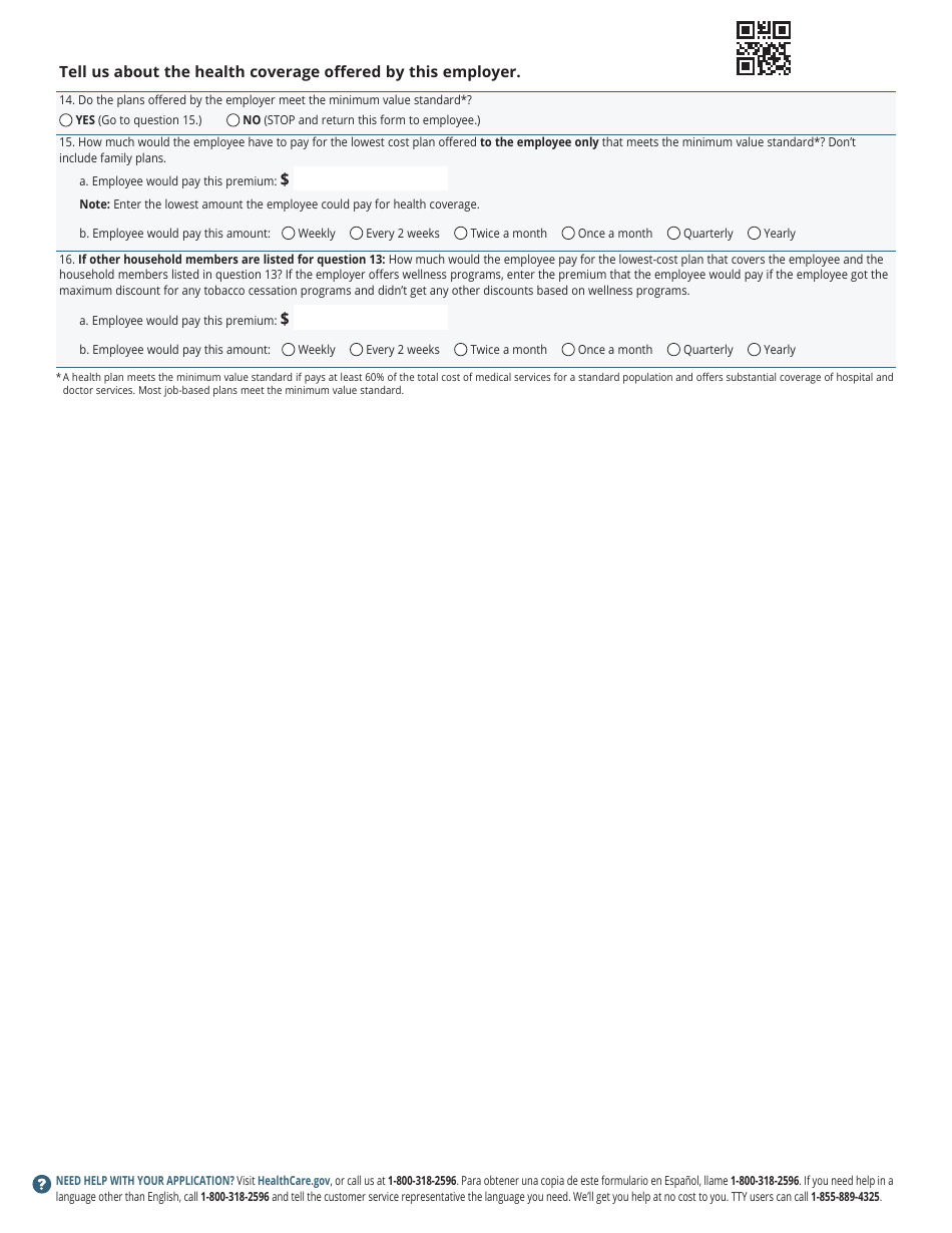 Application for Health Coverage  Help Paying Costs - Family, Page 14