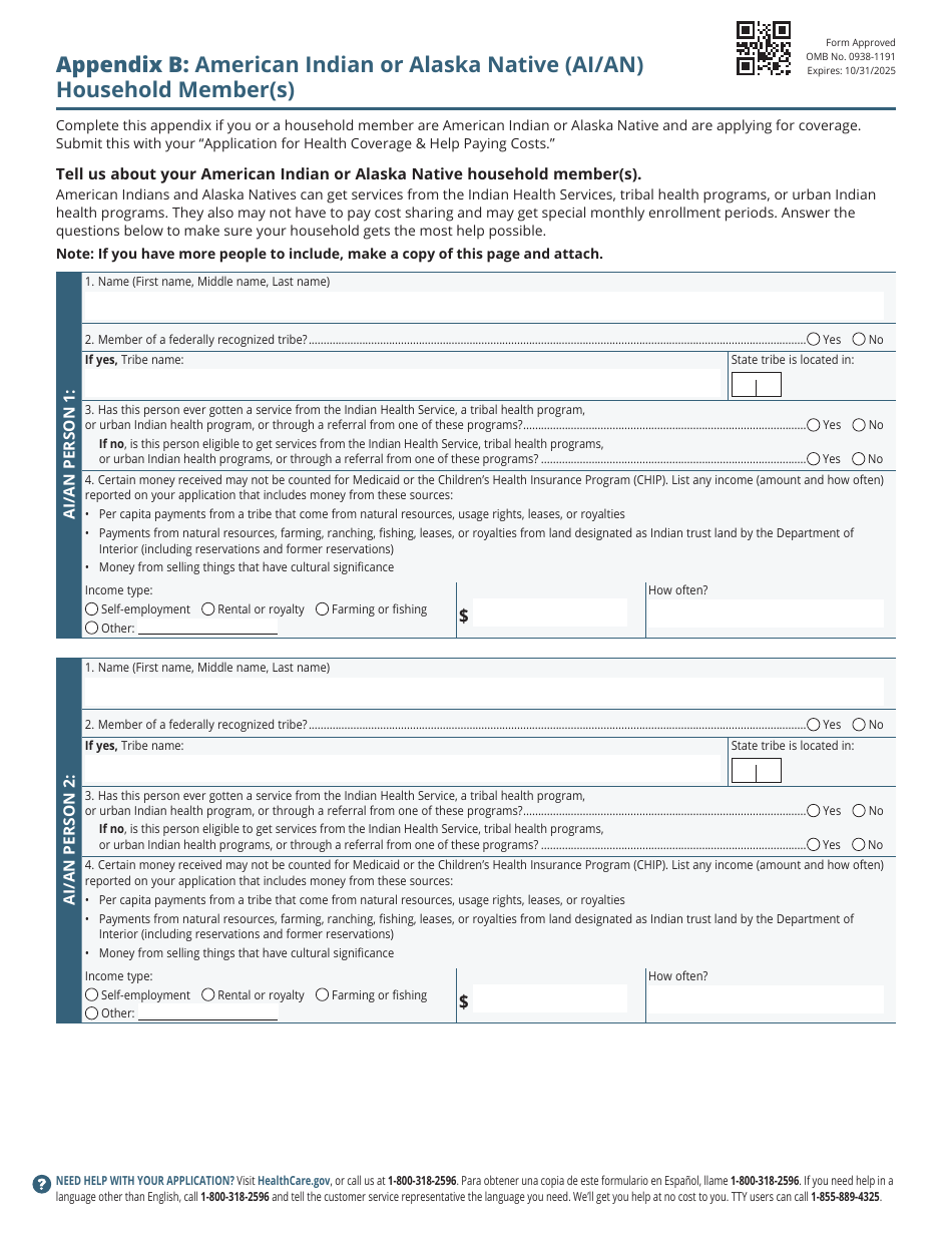 Application for Health Coverage  Help Paying Costs - Family, Page 15