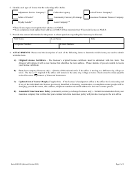 Form LFS1020 Address Change Notification - Wisconsin, Page 2