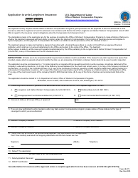 Form LS-272 Application to Write Longshore Insurance