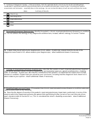 Form CM-968 Medical History and Examination for Coal Mine Workers&#039; Pneumoconiosis, Page 4