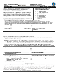 Document preview: Form LS-1 Request for Examination and/or Treatment
