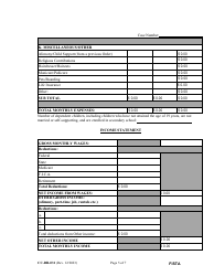 Form CC-DR-031 Financial Statement (General) - Maryland, Page 5