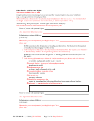 Form CC-GN-041BLI Parental Designation and Consent to the Beginning of Standby Guardianship - Maryland (English/Igbo), Page 3