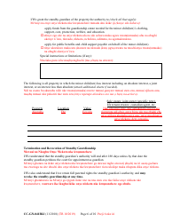 Form CC-GN-041BLI Parental Designation and Consent to the Beginning of Standby Guardianship - Maryland (English/Igbo), Page 6