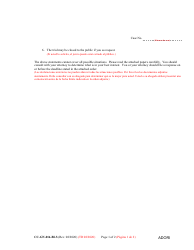 Form CC-GN-016-BLS Advice of Rights - Guardian of the Property - Maryland (English/Spanish), Page 2