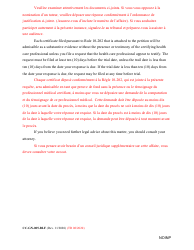 Form CC-GN-005-BLF Notice to Interested Persons - Maryland (English/French), Page 2