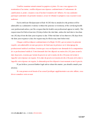 Form CC-GN-006-BLF Notice to Interested Persons - Maryland (English/French), Page 2