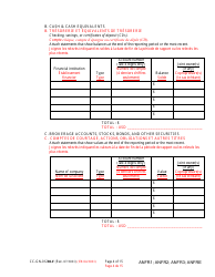 Form CC-GN-012BLF Fiduciary&#039;s Account (Md. Rule 10-708(A)) - Maryland (English/French), Page 4