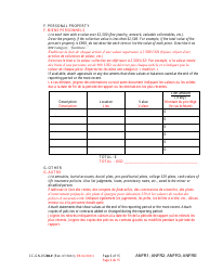 Form CC-GN-012BLF Fiduciary&#039;s Account (Md. Rule 10-708(A)) - Maryland (English/French), Page 6
