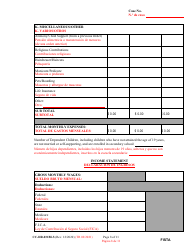 Form CC-DR-031BLS Financial Statement (General) - Maryland (English/Spanish), Page 8